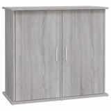 Aquarium Stand Grey Sonoma 81x36x73 cm Engineered Wood 833629