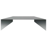 Garden Cover Profile 10 pcs 100 x 20 x 5 cm Galvanised Steel 8012931