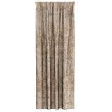 Velvet Curtains 2 pcs Champagne 245 x 140 cm Velvet 4107711