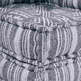 Modular Sofa Grey Print 70 x 70 x 56 cm Fabric 4019050