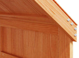 Loft Bed Frame Wax Brown 90 x 190 cm Solid Pine Wood 3422776