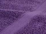 Premium Towels SOLUND 2 pcs Purple 100x200 cm 600 gsm 137365
