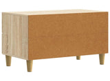Bedside Cabinet Sonoma Oak 62 x 34.5 x 48 cm Engineered Wood 894547