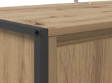 Shoe Cabinet Artisian Oak 79 x 36 x 100 cm Engineered Wood 886467