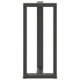 ZNTS Bar Table Legs T-Shaped 2 pcs Anthracite 40x35x cm Steel 4013074