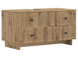 Bathroom Sink Cabinet EDE Artisan Oak 82 x 41x 59 cm 895924