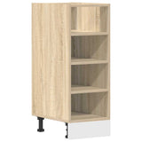 Bottom Cabinet Riga Sonoma Oak 30x44.5x81.5 cm Engineered Wood 854195