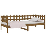 Day Bed without Mattress Honey Brown 80x200 cm Solid Wood Pine 820754