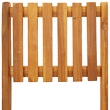 Bar Stool Set of 2 Natural wood colour Solid Acacia wood Medium 319188