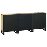 Bathroom Furniture Set with Drawer 3 pcs Brown 180 x 33 x 75 cm 3310041