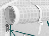 245 x 200cm Polytunnel Greenhouse - White T3398P320033