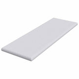 Mattress Topper White 70 x 200 x 6 cm Jaquard Fabric 4106198
