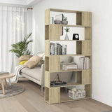 Book Cabinet Room Divider Sonoma Oak 100x24x188 cm 3082074