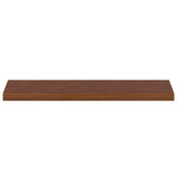 Stair Tread 16 pcs 90 x 25 x 2 cm Dark Brown Solid Oak Wood 3449479