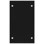 Firewood Rack Black 40x35x60 cm Glass 282829
