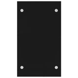 Firewood Rack Black 40x35x60 cm Glass 282829