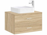 Bathroom Wash Basin Chrome 36.5 x 36.5 x 13 cm Metal 890250