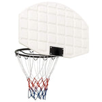 ZNTS Basketball Backboard White 71x45x2 cm Polyethene 93664