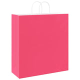 ZNTS Paper Bags 50 pcs with Handles Pink 45x17x48 cm 4101667