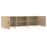 TV Cabinet Sonoma Oak 150x30x50 cm Engineered Wood 829071