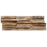 3D Wall Cladding Panels 10 pcs 1.01 m Solid Teak Wood 326177