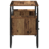 Desk with Storage Oak Wood 145 x 50 x 75 cm 8008012