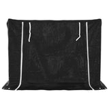 Firewood Rack with Rain Cover 150.5x100.5x110.5 cm Galvanised Steel 4104943