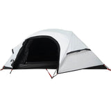 Camping Tent Dome 1-Person White Blackout Fabric Waterproof 94562
