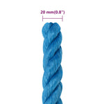 Work Rope Blue 20 mm 100 m Polypropylene 152992