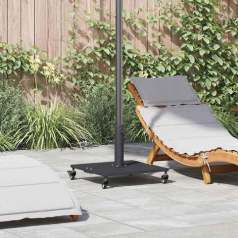 Outdoor Umbrella Base Dark grey 45 x 45 x 31 cm Steel 42009950