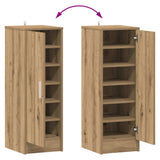 Shoe Cabinet Old Wood 32x35x92 cm Engineered Wood 856708