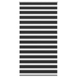 Zebra Blind 120 x 230 cm Black 240220
