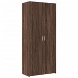 Highboard Brown Oak 80x42.5x185 cm Engineered Wood 3281440