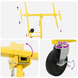Plasterboard Lifter Manual Yellow 300 x 107 x 330 cm Steel 42041172