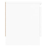 TV Cabinet with Door White 102x30x36 cm 823350