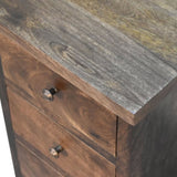 Mini Classic Grey Country Bedside IN1813