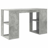 Desk Concrete Grey 130 x 50.5 x 75 cm Engineered Wood 869501
