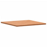 Table Top 80x80x2.5 cm Square Solid Wood Beech 355976