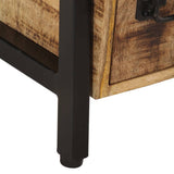 Bedside Cabinet 40x30x42 cm Solid Wood Mango 358917