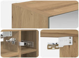 Bathroom Mirror Cabinet Artisan Oak 60 x 14.5 x 50 cm 889078