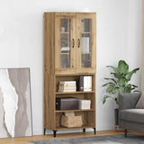 Highboard Artisan Oak 69.5 x 34 x 180 cm Engineered Wood 3415993