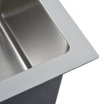Handmade Kitchen Sink Stainless Steel 51520