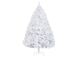 7FT Iron Leg White Christmas Tree with 950 Branches 75878109