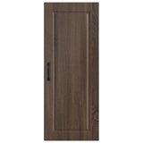Wall Cabinet PORTO Brown Oak 40 x 31 x 100 cm Engineered Wood 885472