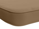 2-Piece Bench Cushions VUGHT 2 pcs 100% Polyester Taupe 952033