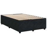 Bed Frame without Mattress Black 120x200 cm Velvet 3285002