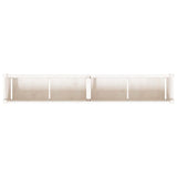 Garden Planter White 180x31x31 cm Solid Wood Pine 837496