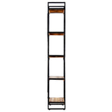 5-Tier Bookcase 60x30x180 cm Solid Reclaimed Wood 286585
