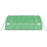 Greenhouse with Steel Frame Green 36 m 6x6x2.85 m 3188106