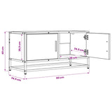 TV Cabinet 80 x 34.5 x 40 cm Old Wood Engineered Wood 8010949